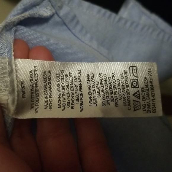 Lee Blue long sleeve shirt - Picture 3 of 3